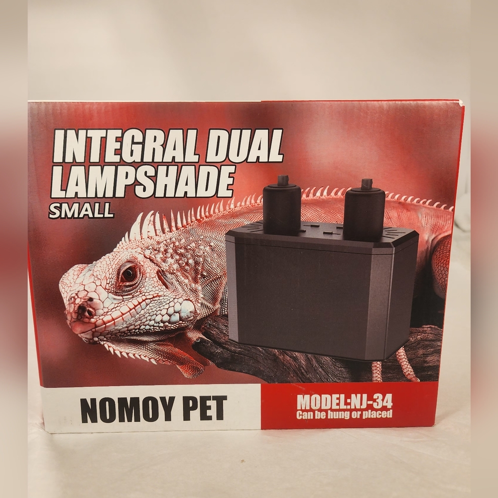 Nomoy Pet INTEGRAL Dual Pet Lamp Shade Small Model NJ-34 Hung Or Placed NWOT